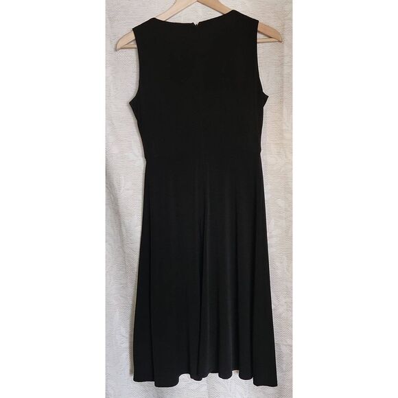 Jessica Howard black dress with red sparkly sash - Picture 7 of 8